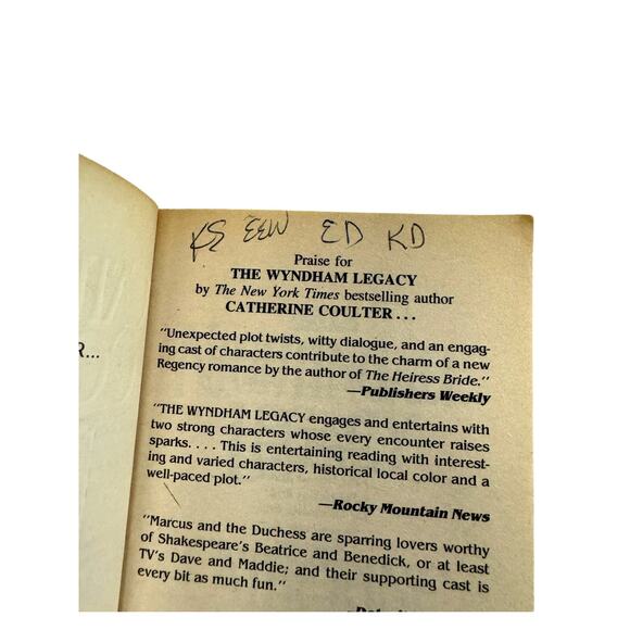 The Nightingale Legacy by Catherine Coulter (1995, Paperback) - Picture 7 of 7